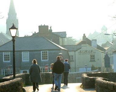 View of Lostwithiel Bridge